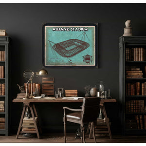 Juventus Football Club Allianz Stadium Stadium Soccer Team Color Print