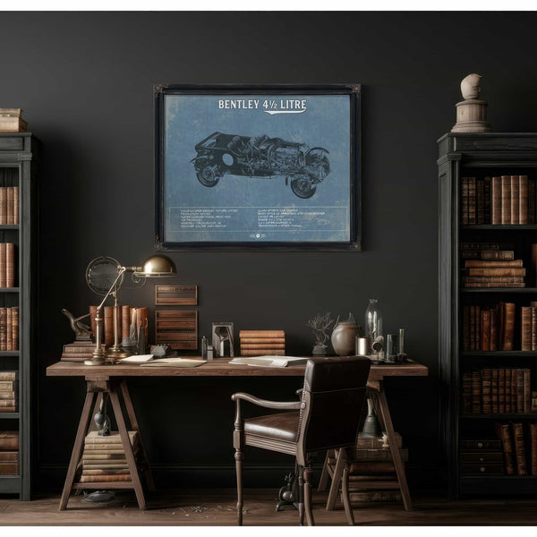 Bentley 4½ Litre Vintage Car Print
