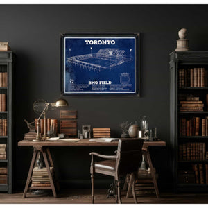 Toronto F.C. - BMO Field Vintage MLS Soccer Print