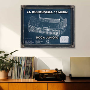 Boca Juniors F.C La Bombonera Stadium Soccer Print 2