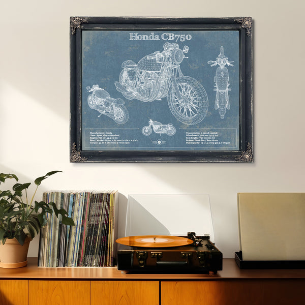 Honda CB750 Motorcycle Patent Print