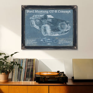 Ford Mustang GT-R Concept Race Car Print