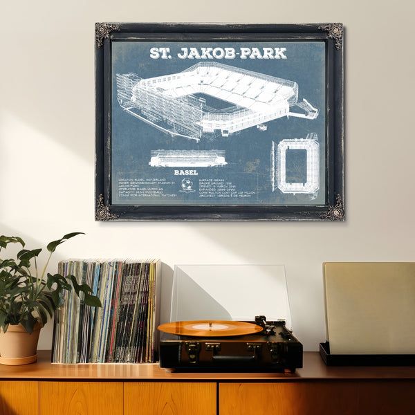 Basel Football Club St. Jakob Park Soccer Print