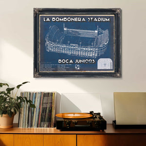 Boca Juniors F.C - La Bombonera Stadium Soccer Print