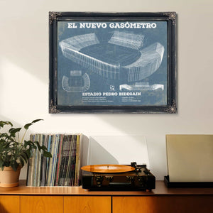 El Nuevo Gasómetro Print Club Atlético San Lorenzo De Almagro Soccer Print