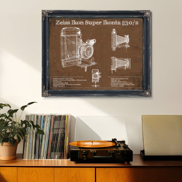 Zeiss Ikon Super Ikonta 530/2 Camera Patent Print