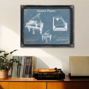 Grand Piano Blueprint