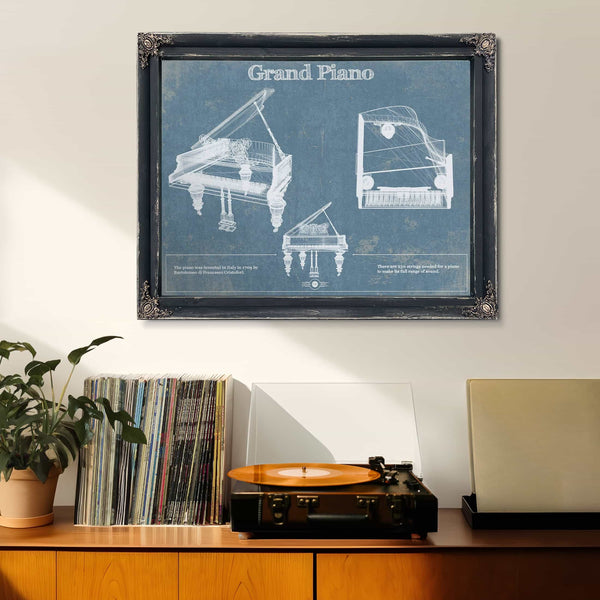 Grand Piano Blueprint
