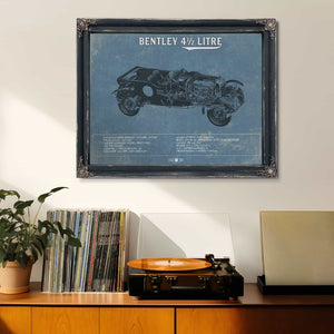 Bentley 4½ Litre Vintage Car Print