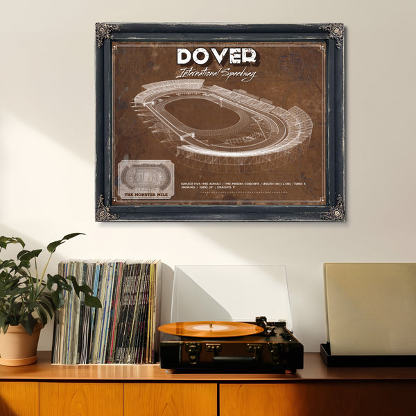 Dover International Speedway NASCAR Race Track Print