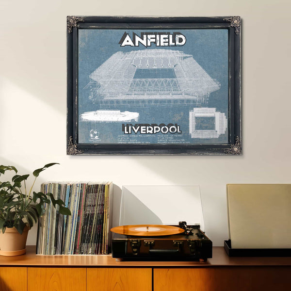Liverpool F.C - Anfield European Football / Soccer Team Color Print