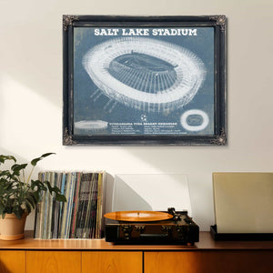 India national football team - Salt Lake Stadium Soccer Print