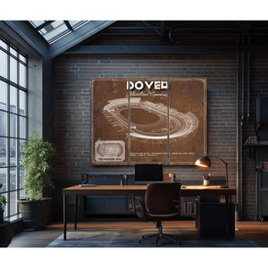 Dover International Speedway NASCAR Race Track Print