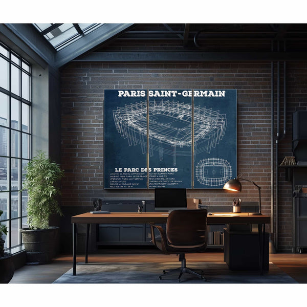 Paris Saint-Germain FC - Parc des Princes Stadium Soccer Print