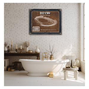 Dover International Speedway NASCAR Race Track Print