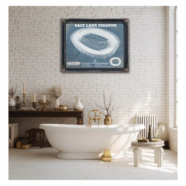 India national football team - Salt Lake Stadium Soccer Print