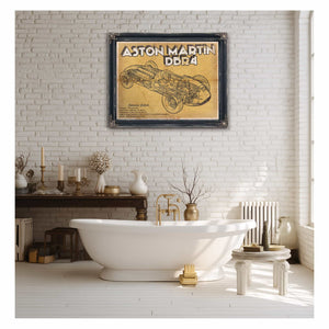 Aston Martin DBR4 Formula One Race Car Print