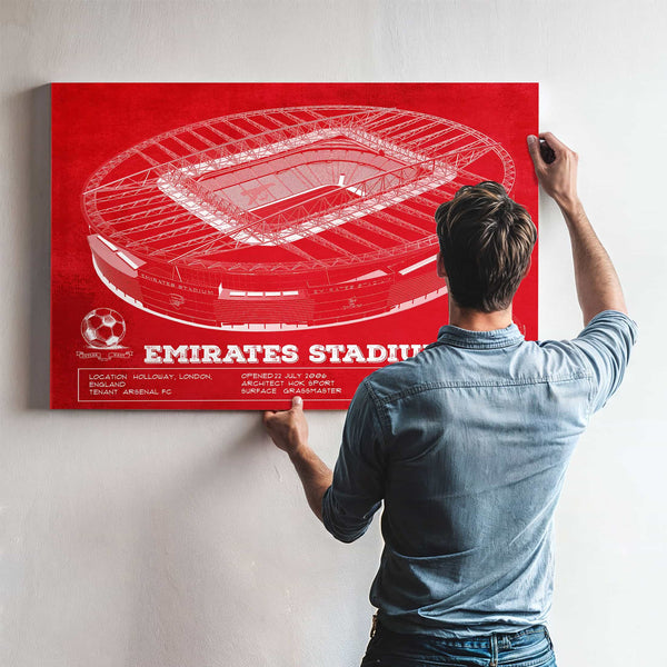Arsenal Football Club - Emirates Stadium Soccer Print