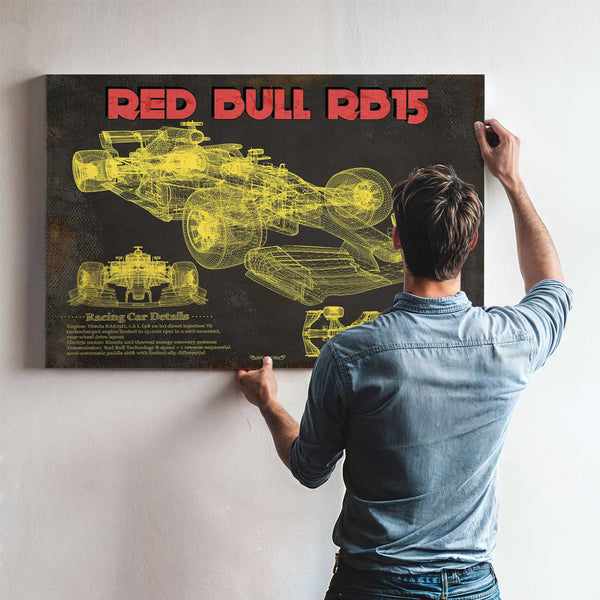 Red Bull RB15 2019 Formula One Race Car Print