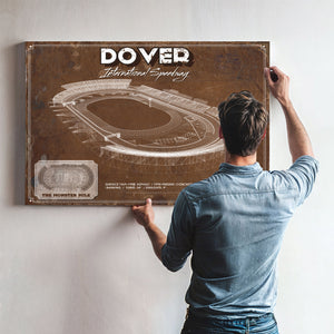 Dover International Speedway NASCAR Race Track Print