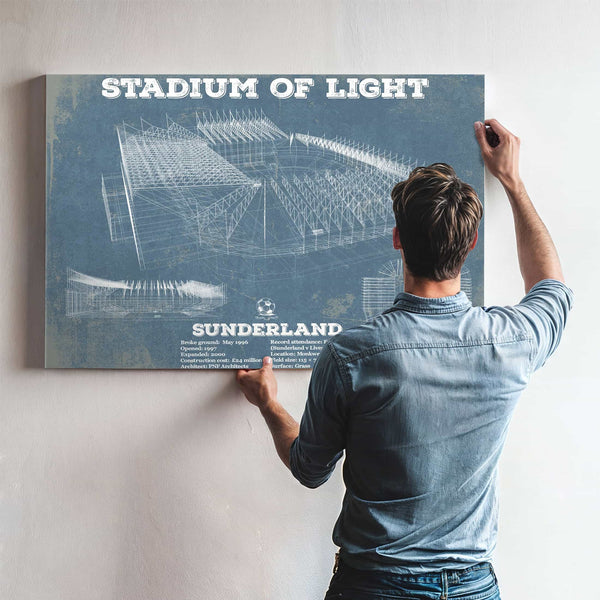 Sunderland AFC Stadium Of Light Soccer Print