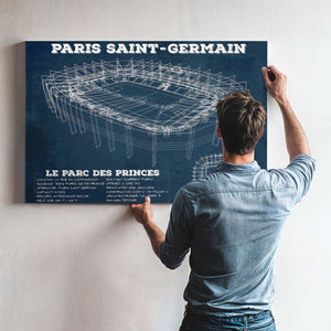 Paris Saint-Germain FC - Parc des Princes Stadium Soccer Print