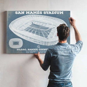 Athletic Bilbao - San Mamés Stadium Soccer Print