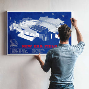 New Era Field Buffalo Bills Team Color