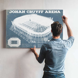 AFC Ajax FC Johan Cruyff Arena Soccer Print