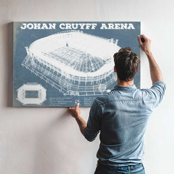 AFC Ajax FC Johan Cruyff Arena Soccer Print