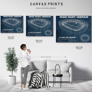 Paris Saint-Germain FC - Parc des Princes Stadium Soccer Print