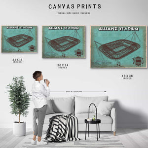 Juventus Football Club Allianz Stadium Stadium Soccer Team Color Print