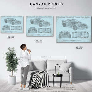 Pontiac Firebird Trans Am WS6 Vintage Auto Print