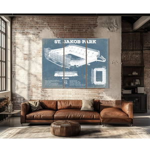 Basel Football Club St. Jakob Park Soccer Print