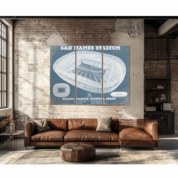 Athletic Bilbao - San Mamés Stadium Soccer Print