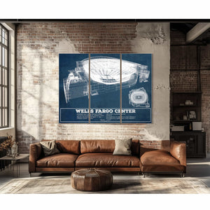 Philadelphia Flyers Wells Fargo Center Philadelphia Seating Chart - Vintage Hockey Print