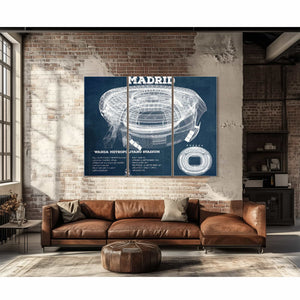 Atlético Madrid FC Wanda Metropolitano Stadium Soccer Print