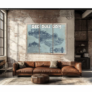 Red Bull RB15 2019 Blueprint Formula One Race Car Print