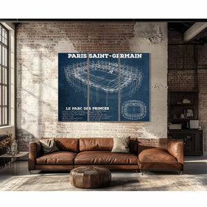 Paris Saint-Germain FC - Parc des Princes Stadium Soccer Print