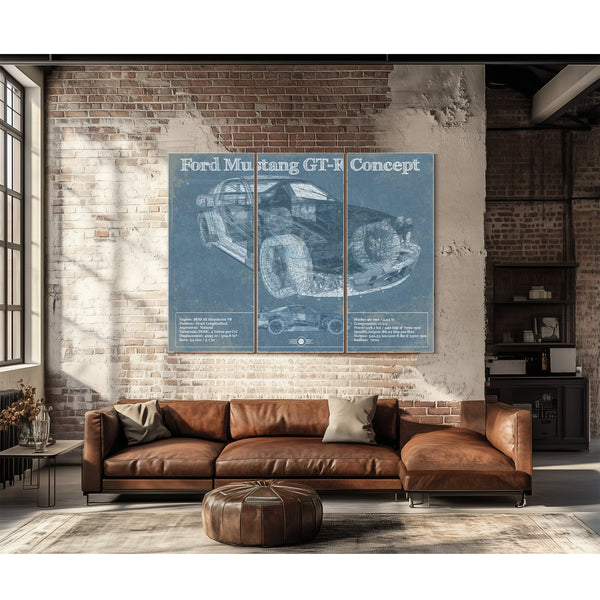 Ford Mustang GT-R Concept Race Car Print