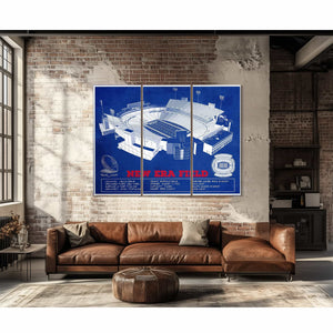 New Era Field Buffalo Bills Team Color