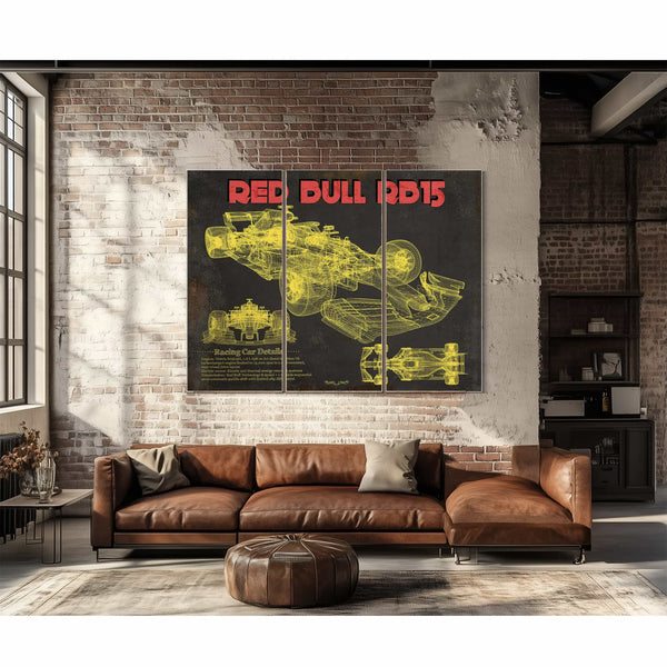 Red Bull RB15 2019 Formula One Race Car Print