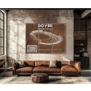 Dover International Speedway NASCAR Race Track Print