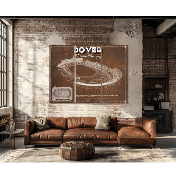 Dover International Speedway NASCAR Race Track Print