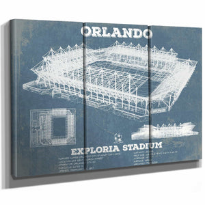 Orlando City Soccer Club - Exploria Stadium Soccer Print
