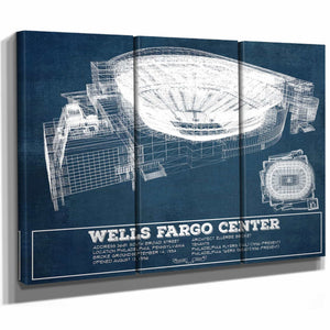Philadelphia Flyers Wells Fargo Center Philadelphia Seating Chart - Vintage Hockey Print