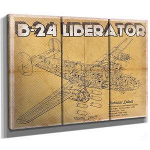 Boeing B-29 Superfortress Patent Blueprint Original Military Wall Art