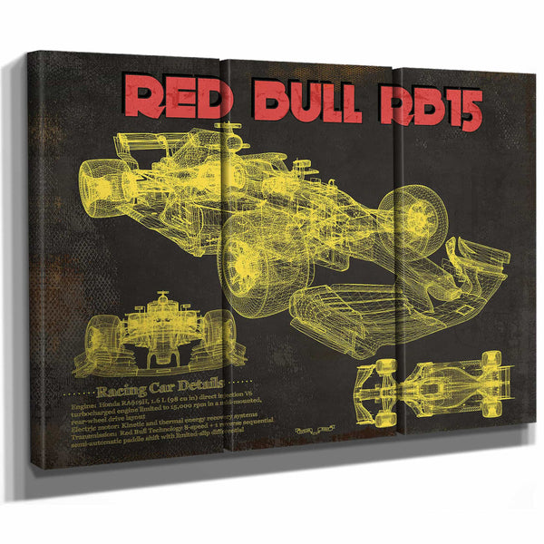 Red Bull RB15 2019 Formula One Race Car Print
