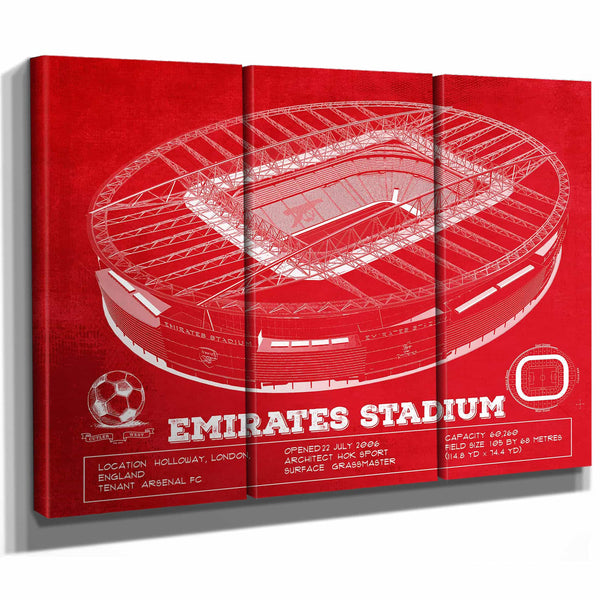 Arsenal Football Club - Emirates Stadium Soccer Print