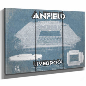 Liverpool F.C - Anfield European Football / Soccer Team Color Print